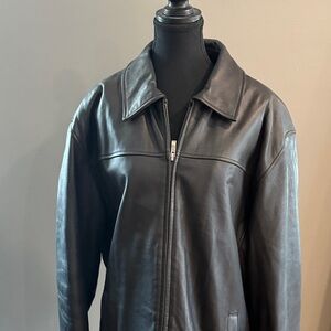 John Ashford Quilted Black Jacket